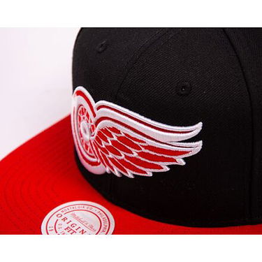 Kasket Mitchell & Ness Detroit Red Wings Two Tone Snapback Hat Rød | HHSS5367-DRWYYPPPBKRD, 4