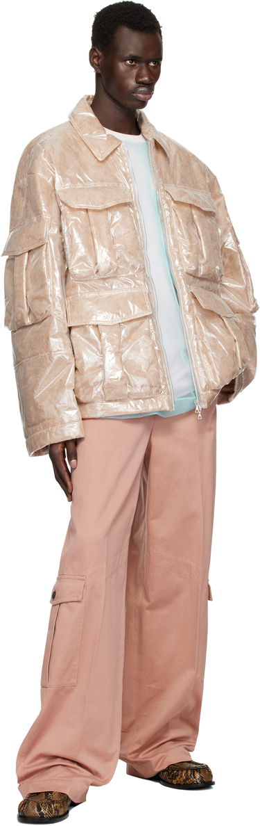 Bomberjakke Dries Van Noten Dries Van Noten Puffed Nylon Jacket Beige | 251-020526-1257, 3