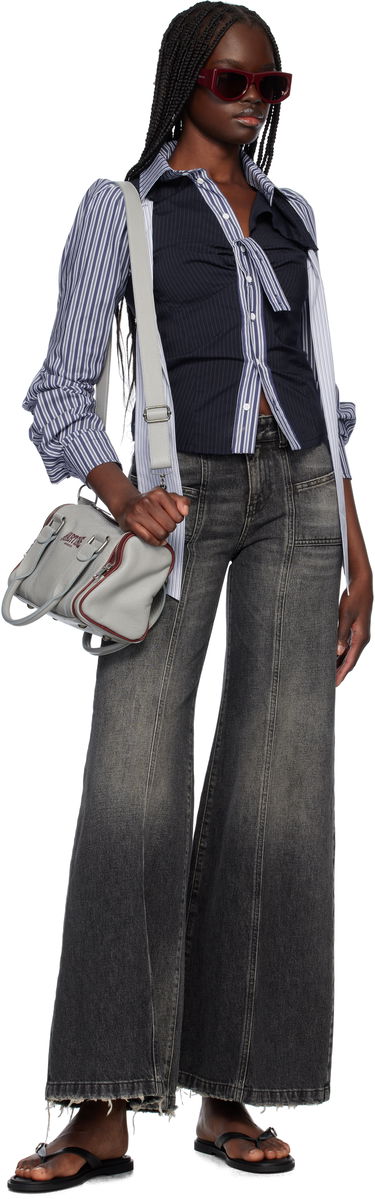 Håndtaske Martine Rose Martine Rose Galaxy Top Handle Bag Grå | 1199LP13022, 3