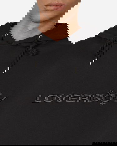 Sweatshirt Charles Jeffrey Loverboy Logo Hoodie Sort | CJLAW22LH BLACK, 5