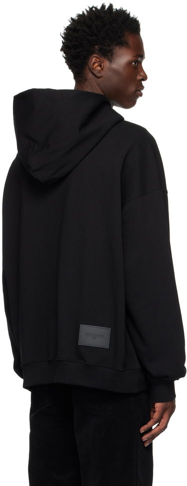Sweatshirt We11done We11done Symbol Hoodie Sort | WD-TH3-22-801-U-BK, 2