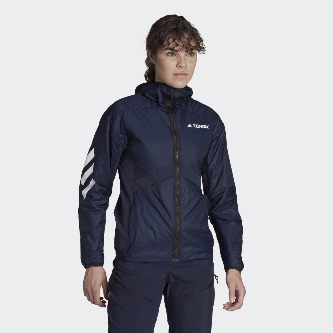 Vindjakke adidas Performance Terrex Skyclimb Hybrid Insulation Ski Touring Jacket Mørkeblå | HF9305, 0