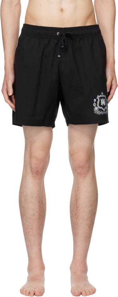 Badetøj AMIRI AMIRI 'Club AMIRI' Swim Shorts Sort | AMSWTK1046, 0