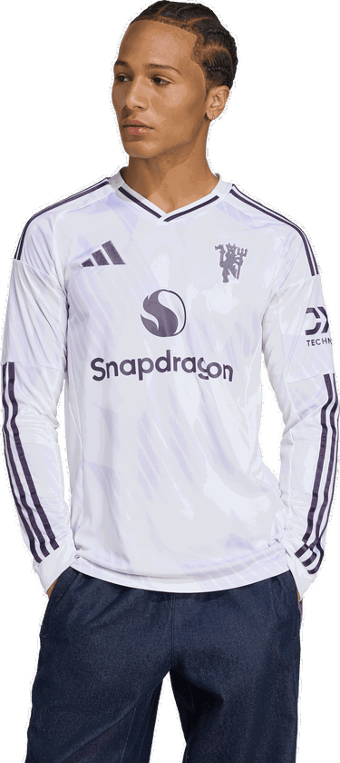 Jersey adidas Originals Manchester United FC 2025/26 Away Jersey Hvid | jp3025, 3