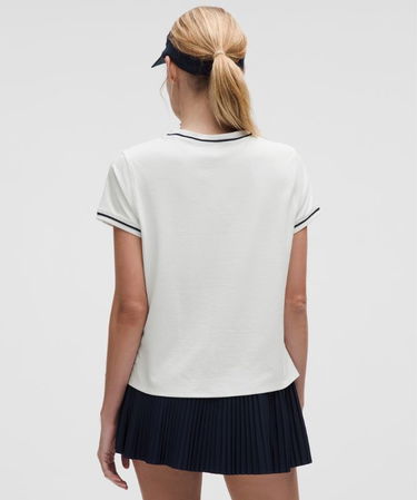 T-shirt lululemon Tennis Club Graphic Round Neck T-Shirt Hvid | prod20001847, 2