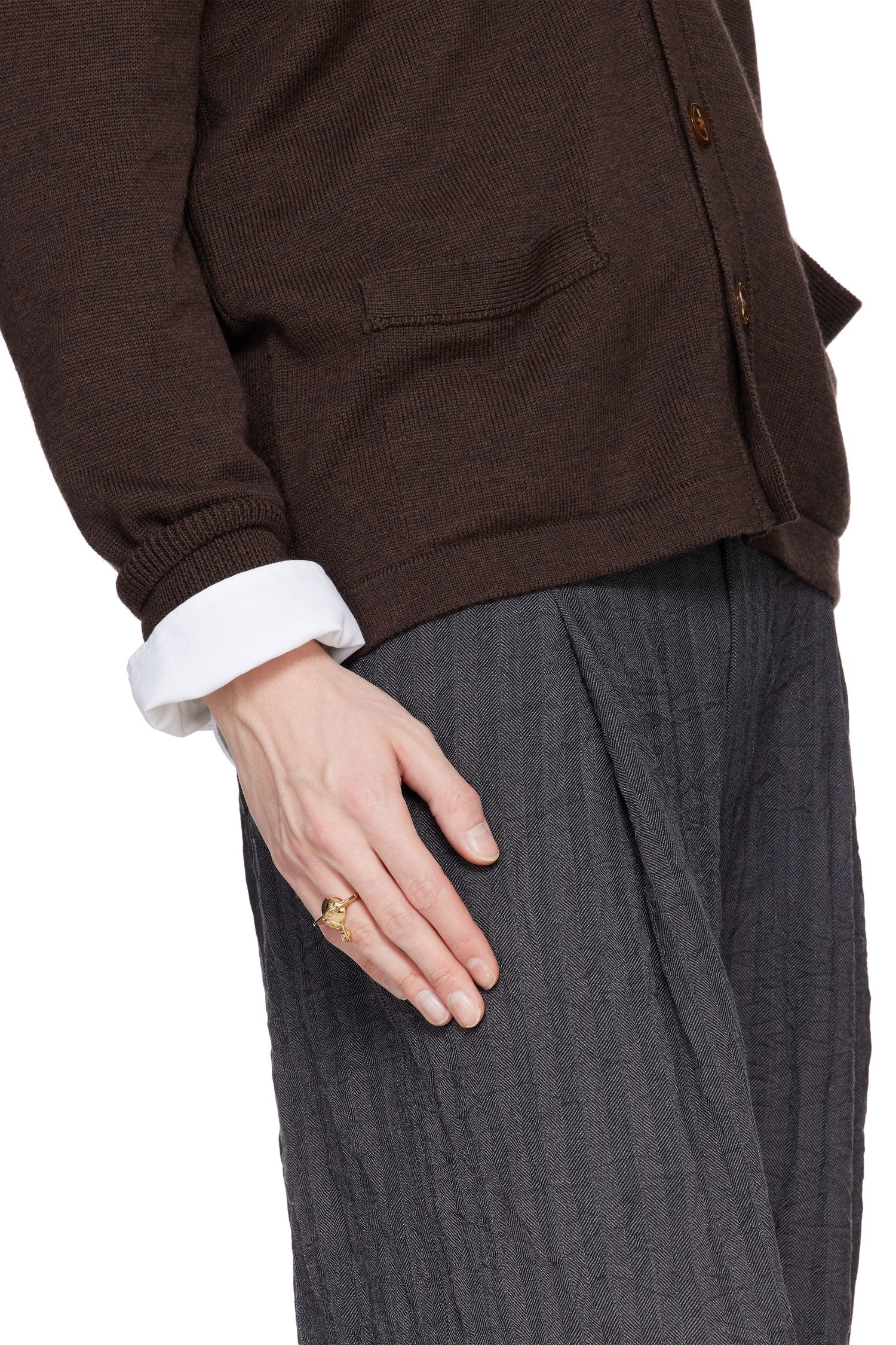Ring Vivienne Westwood Vivienne Westwood Solid Orb Ring Gul | 6404017P-01R121-, 1