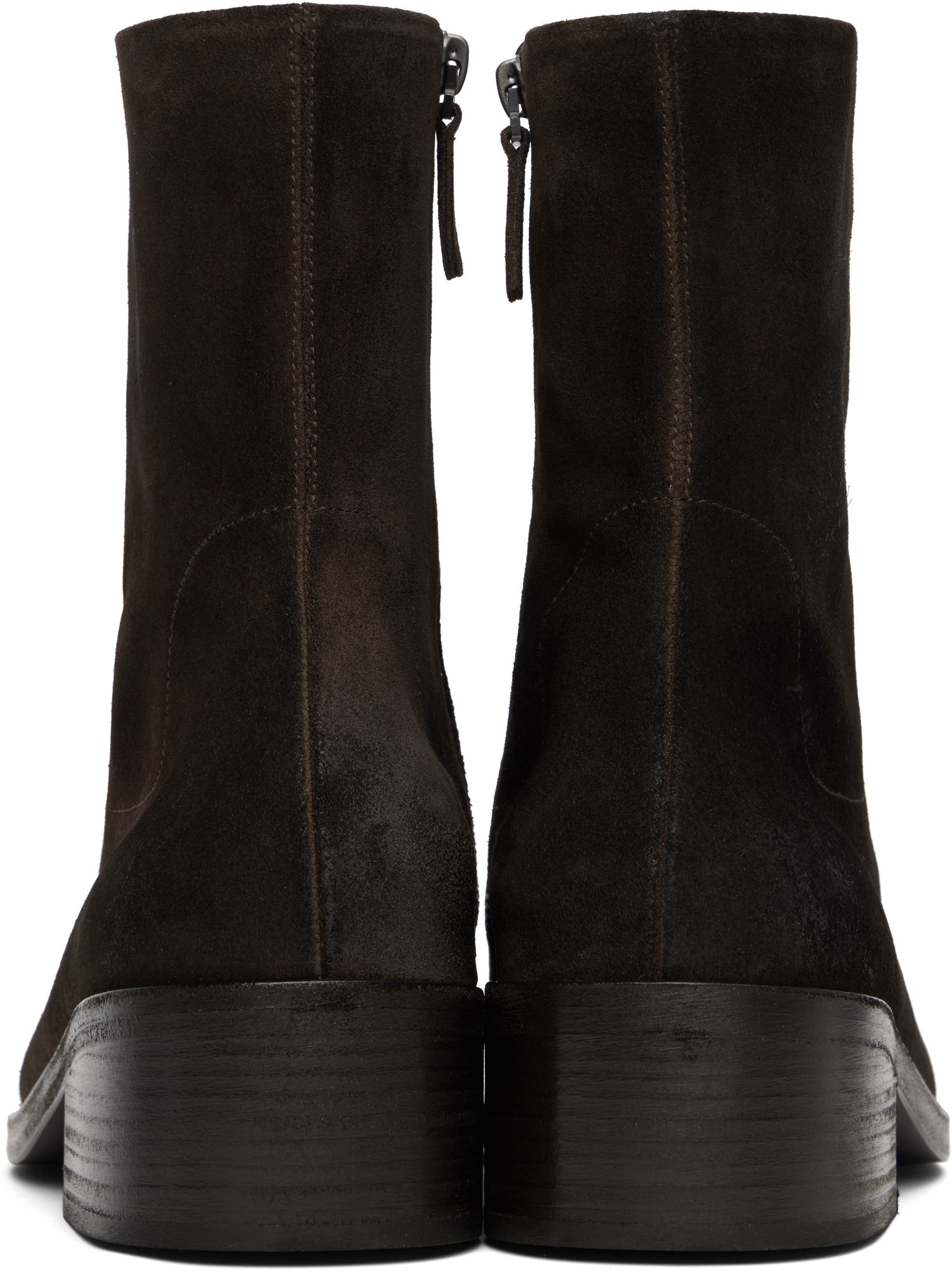 Tøj Marsèll Marsèll Cassello Suede Ankle Boots Brun | MM4340 P024460, 1
