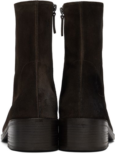 Tøj Marsèll Marsèll Cassello Suede Ankle Boots Brun | MM4340 P024460, 1