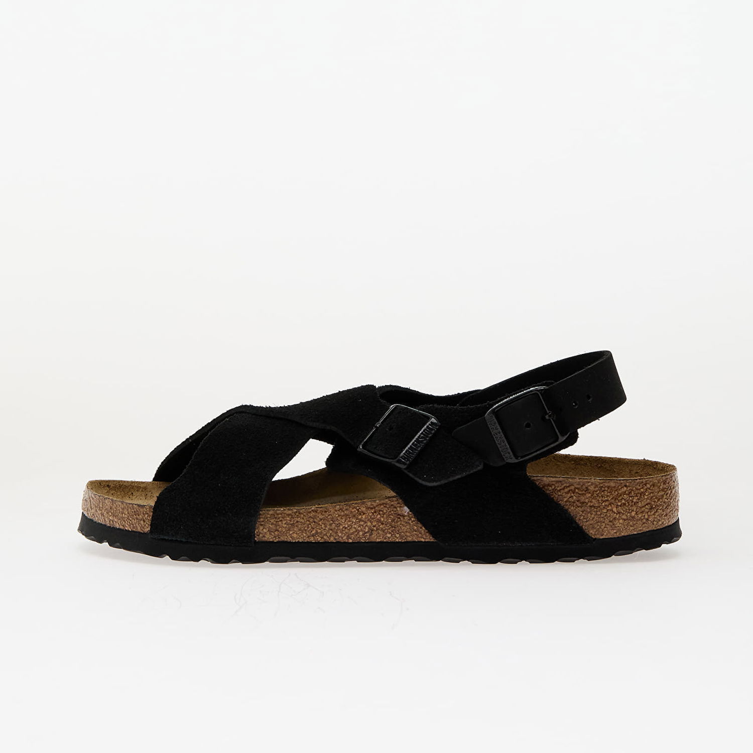 Sneakers og sko Birkenstock Birkenstock Tulum II Suede Leather Sandals Sort | 1029779, 0