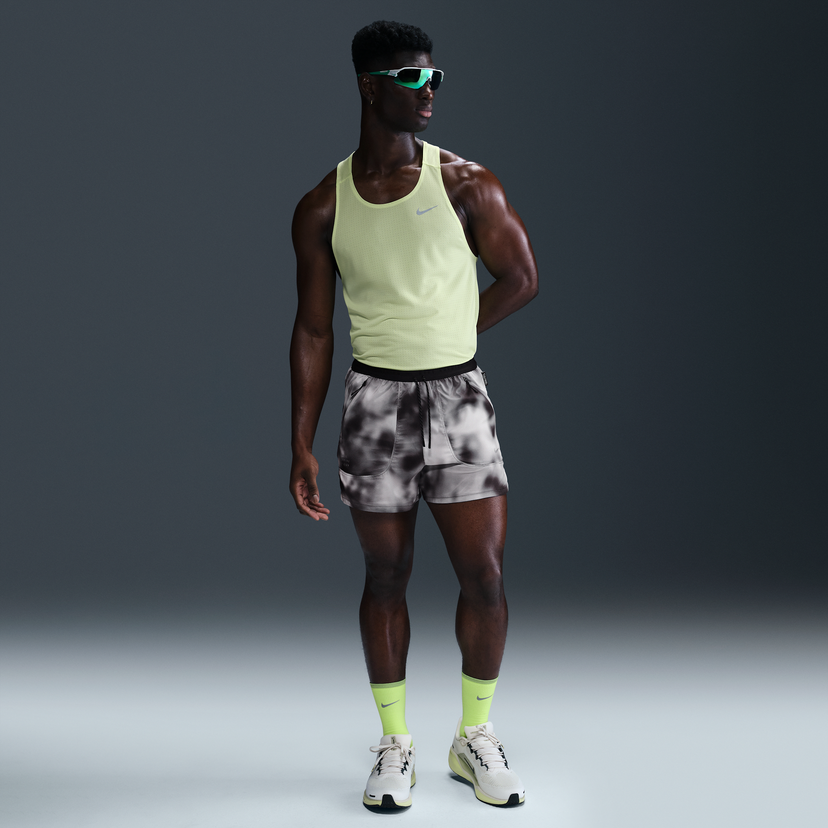 Tanktop Nike Running Division Breathe Dri-FIT ADV 4" Shorts with Liner Gul | HJ4150-010
