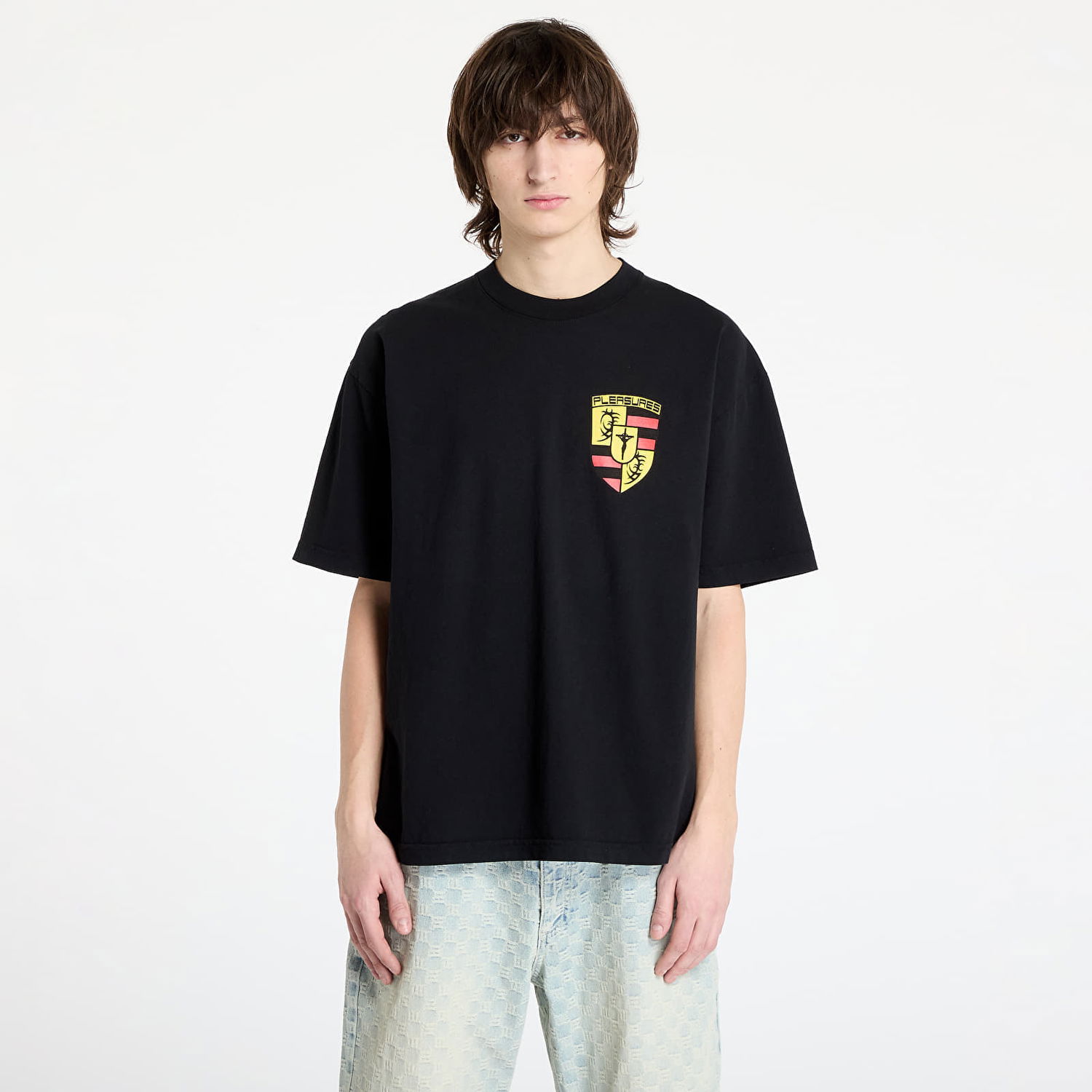 T-shirt Pleasures PLEASURES Fast Life T-Shirt Sort | P25SP057 BLACK, 0