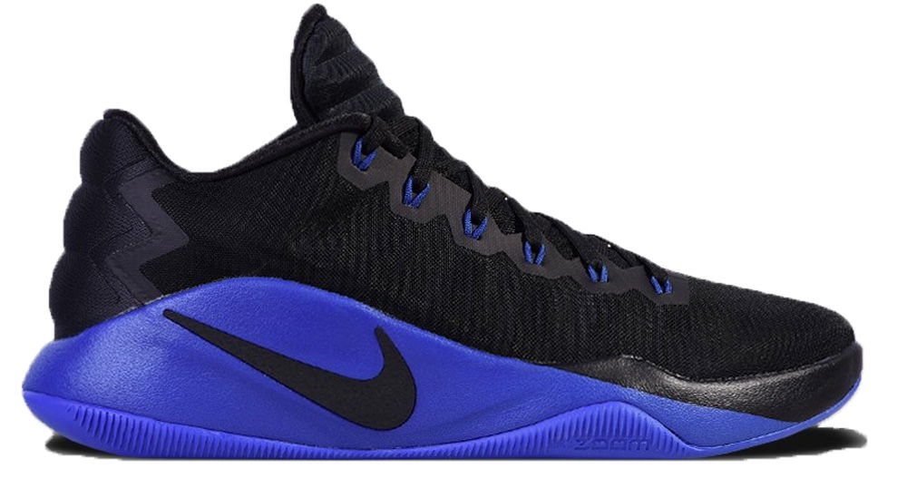 Sneakers og sko Nike HyperDunk 2016 Low Black Royal Blå | 844363-040, 0