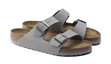 Sneakers og sko Birkenstock Arizona SFB Nubuck Leather Narrow Fit W Grå | 1020973, 4