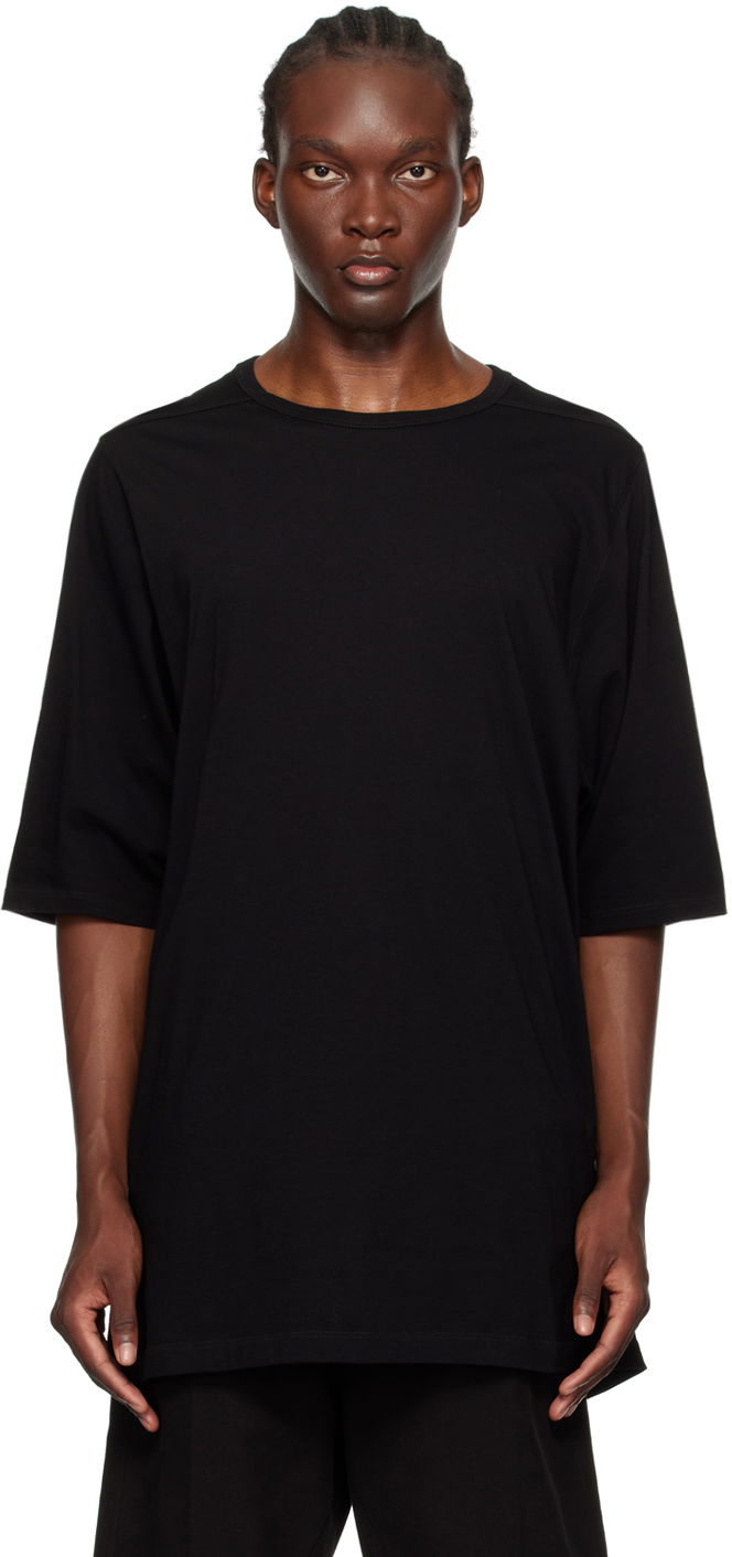 T-shirt Rick Owens Porterville Jumbo Oversized T-Shirt Sort | RU02D6274 JA