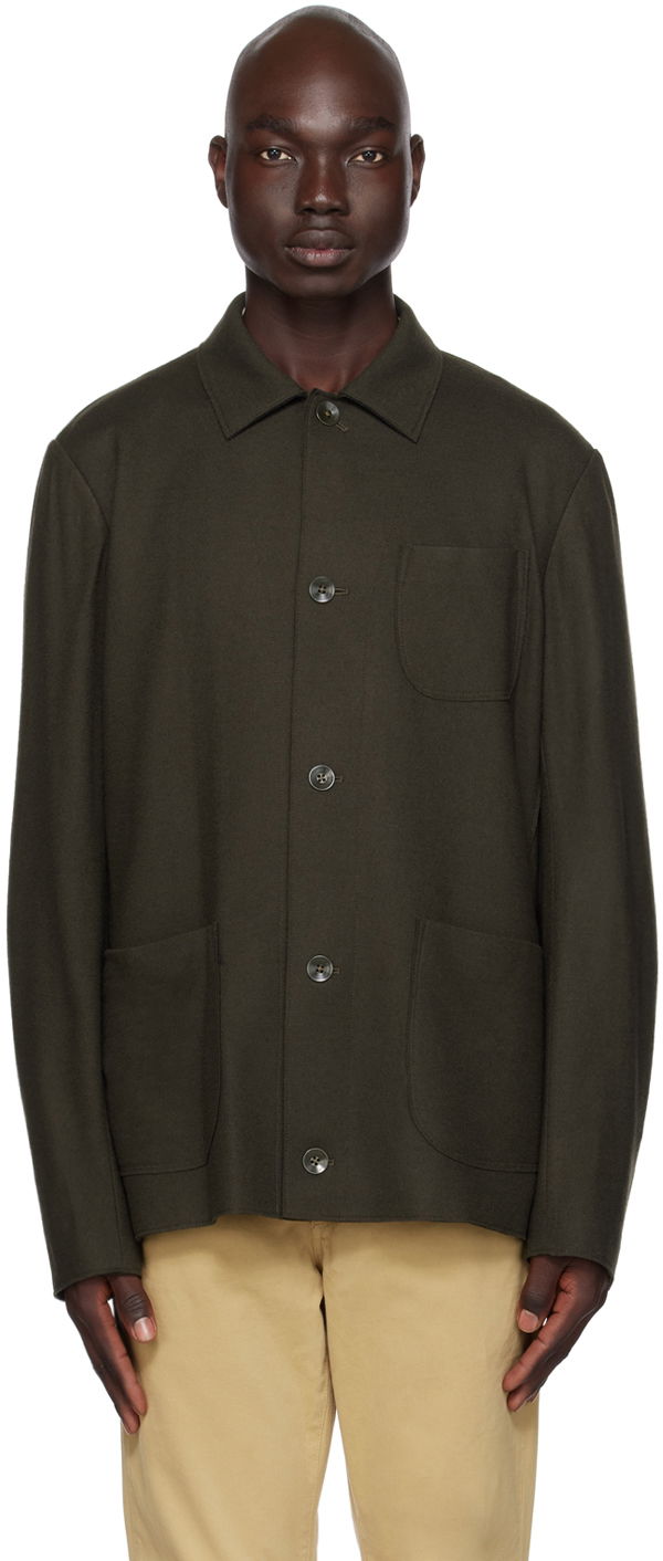 Skjorte rag & bone Evan Shirt Jacket Grøn | MBW23H4458TKML