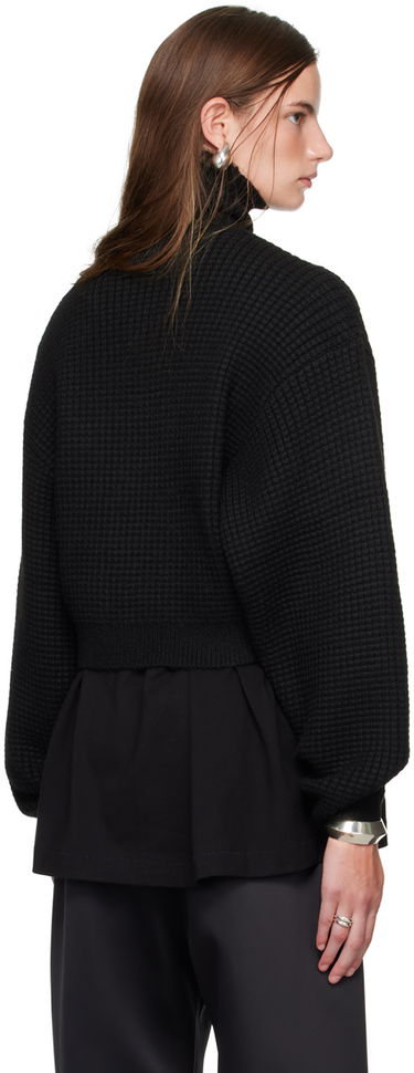 Sweater Fear of God ESSENTIALS Cropped Turtleneck Sweater Sort | 192BT247320FW, 2