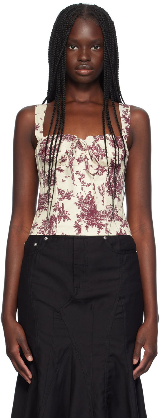 Nederdel Miaou Miaou Agnes Toile Corset Sort | 7039SPSMTL