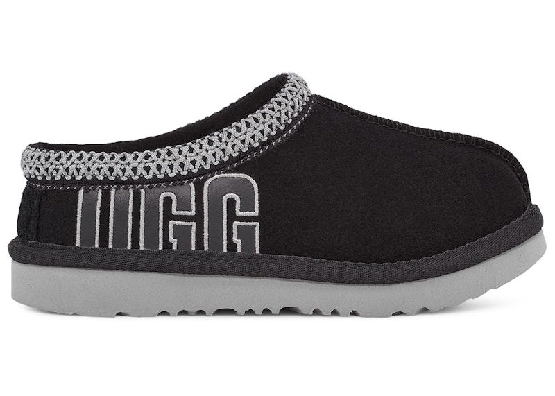 Sneakers og sko UGG Tasman Graphic Slippers Sort | 1134973K-BKGY, 0
