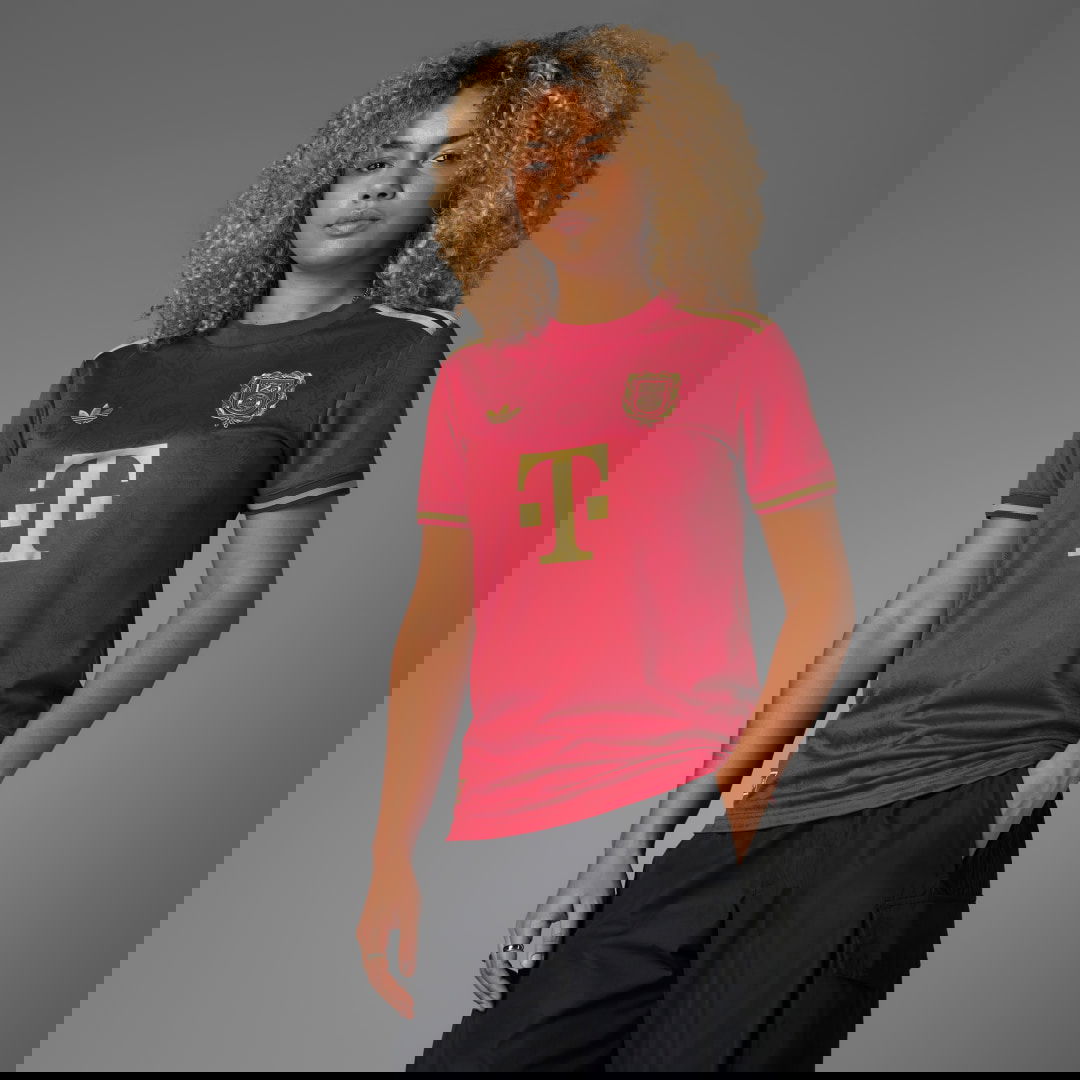 T-shirt adidas Performance FC Bayern Anniversary Jersey Rød | JE6783, 0
