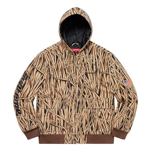 Parka Supreme Supreme Canvas Hooded Work Jacket Beige | SUP-SS20-384