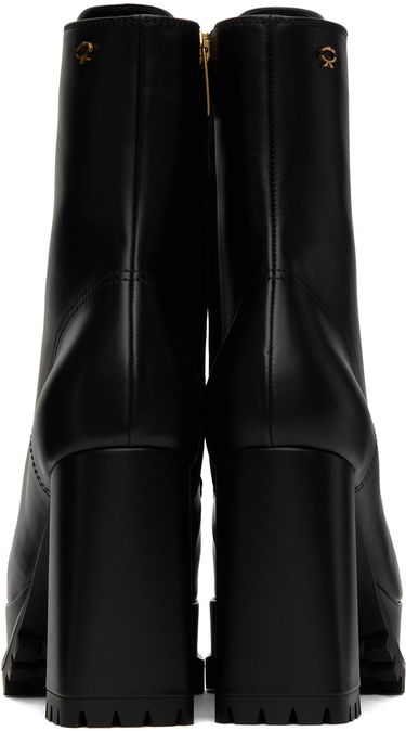 Sneakers og sko Gianvito Rossi Platform Lace-Up Boots Sort | G73077.70RIC.VGI, 1