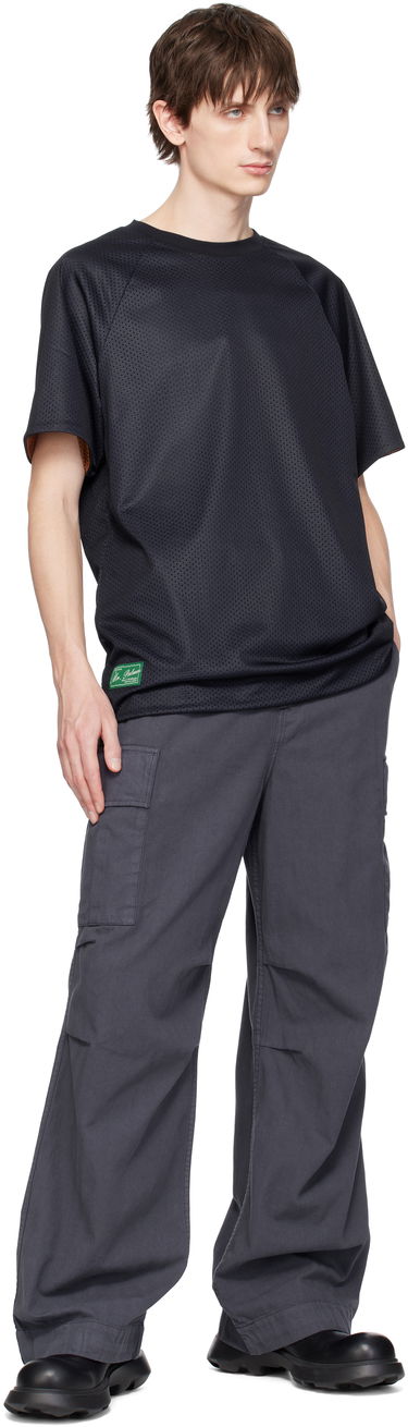 T-shirt Palmes Palmes Mesh Double Reversible T-Shirt Sort | P10-0043-660, 3