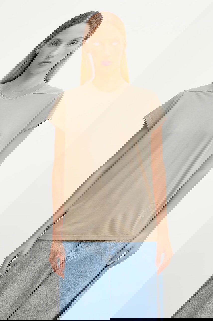 T-shirt Rick Owens Rick Owens DRKSHDW Small Level T-Shirt Beige | DS02E7208.RN, 0