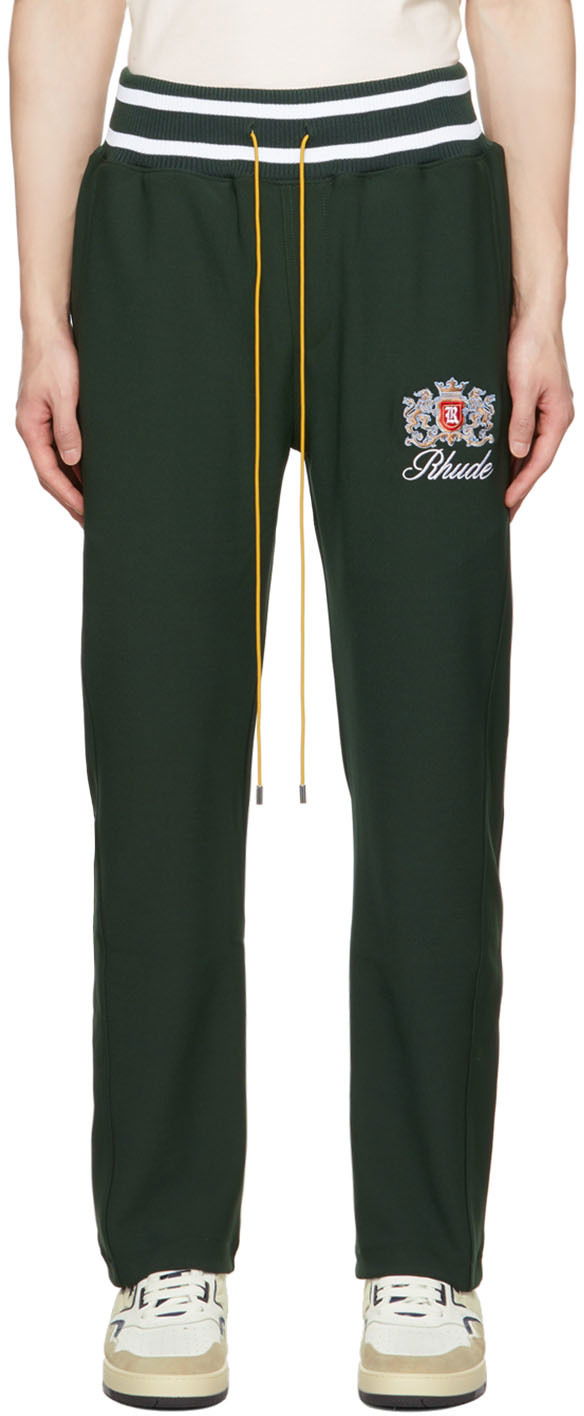 Joggingbukser Rhude Rhude Embroidered Lounge Pants Grøn | RHPF22PA08370480