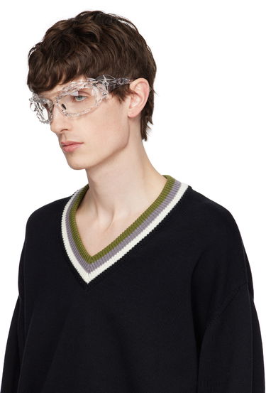 Solbriller Ottolinger Ottolinger Twisted Sunglasses Hvid | 2701125, 3