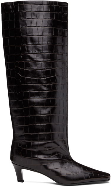 Tøj TOTEME TOTEME 'The Wide Shaft' Knee-High Boots Brun | 231-913-847, 0