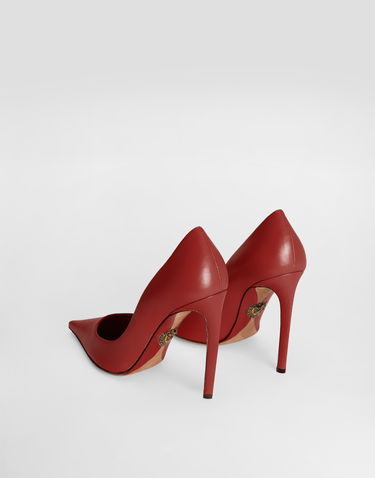 Tilbehør Dolce & Gabbana Dolce & Gabbana Polished Goatskin Pumps Rød | CD1894A573883027, 2