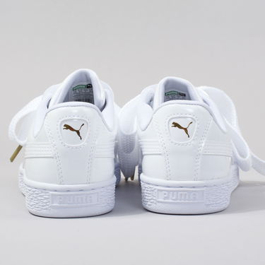Sneakers og sko Puma Basket Heart Patent W Hvid | 363073 02, 3