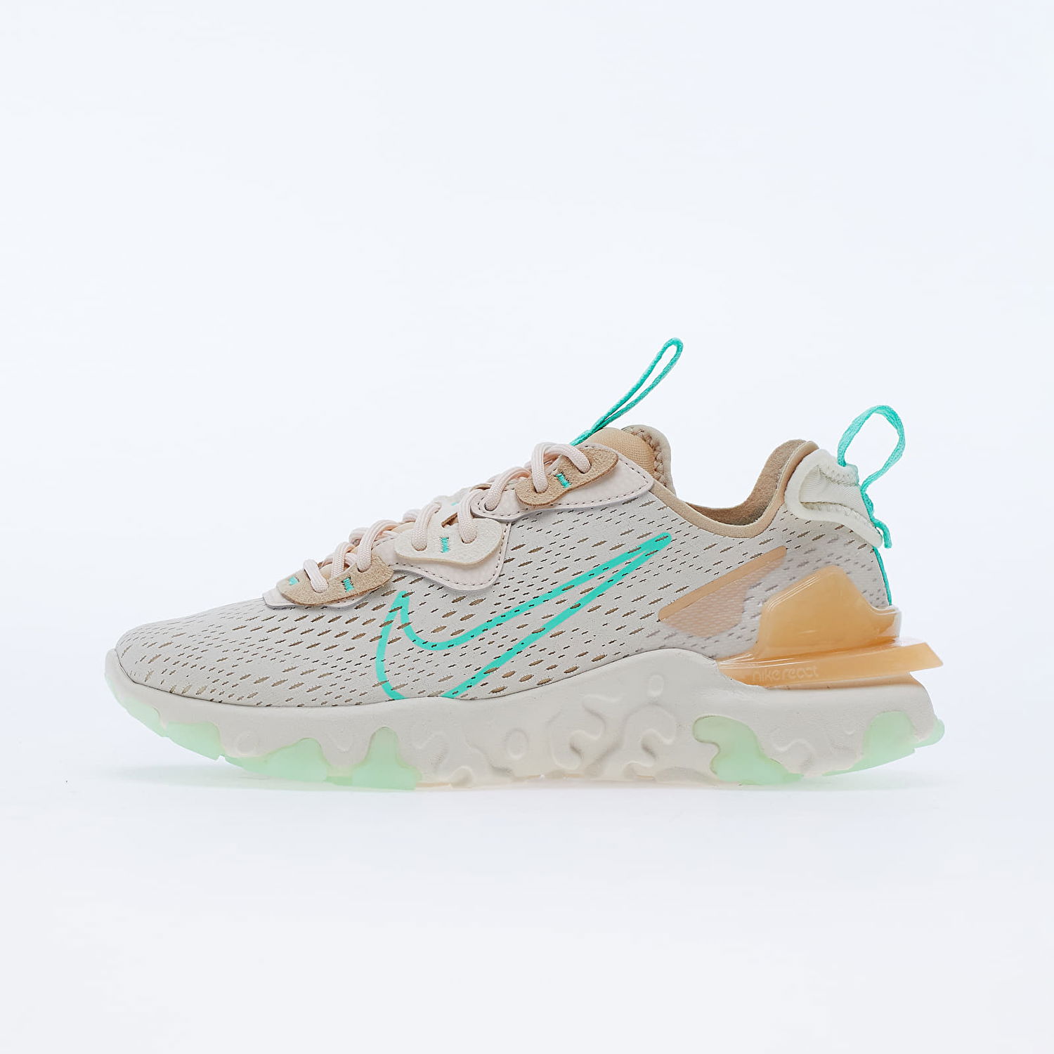Sneakers og sko Nike W React Vision Beige | CI7523-201, 0