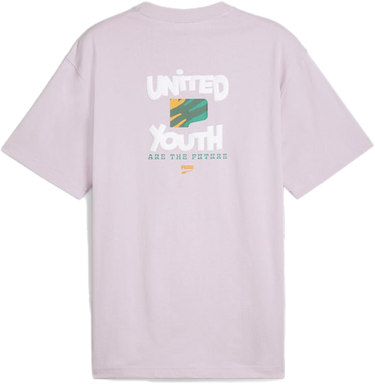 T-shirt Puma Downtown Graphic T-Shirt Lyserød | 623558-60, 0