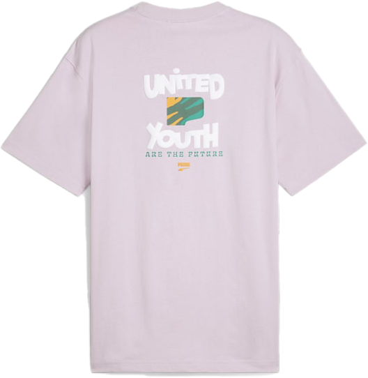T-shirt Puma Downtown Graphic T-Shirt Lyserød | 623558-60
