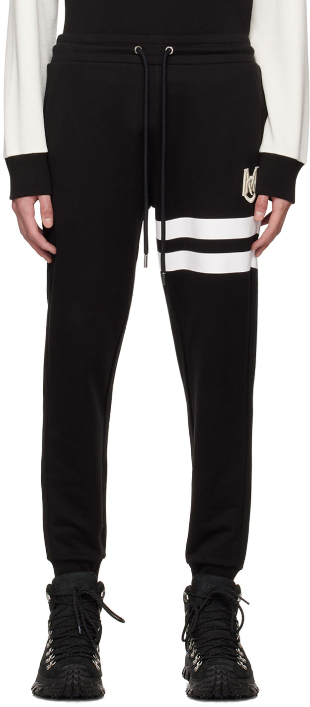 Joggingbukser Moncler Monogram Sweatpants Sort | I10918H00006809KR, 0