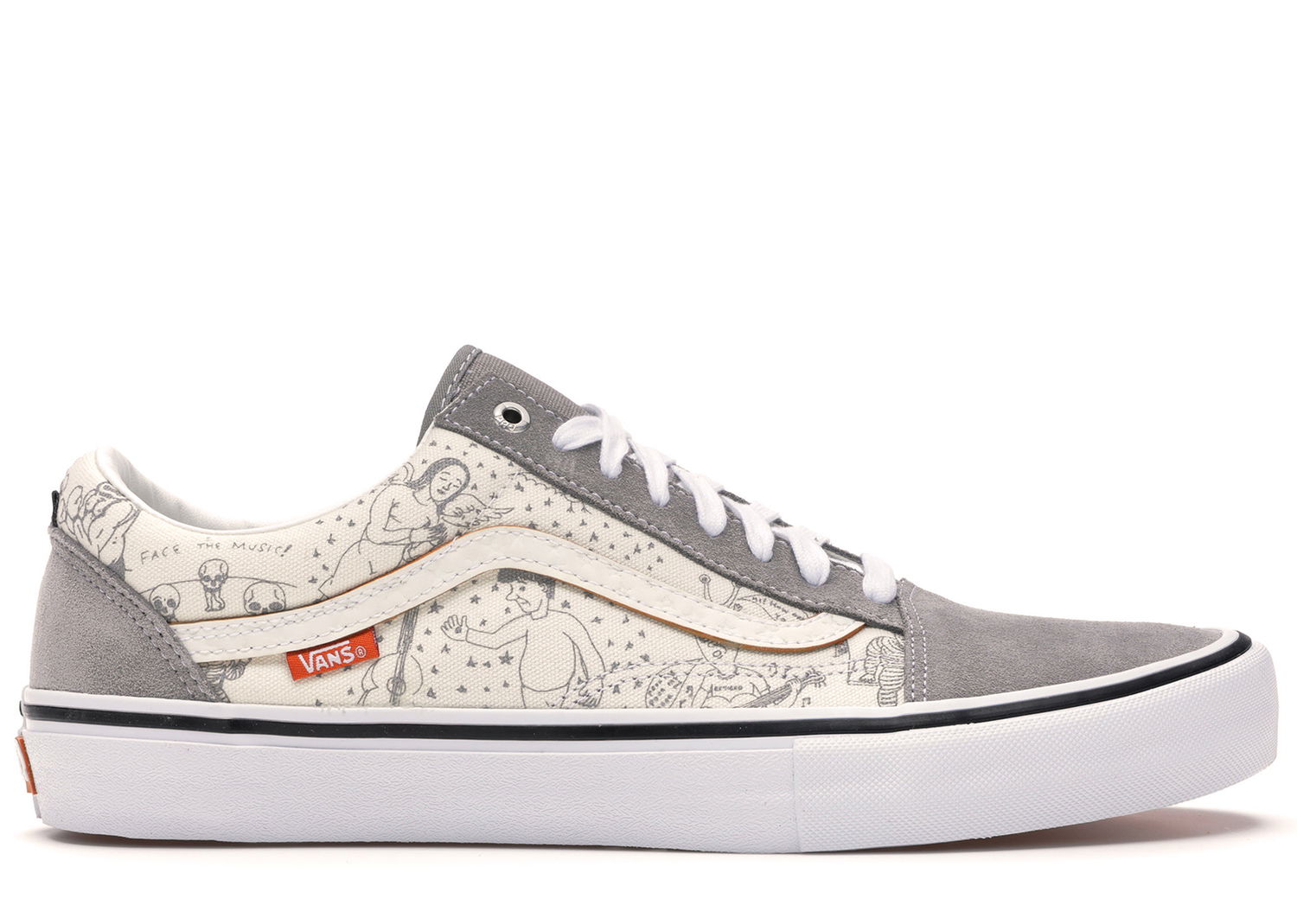 Sneakers og sko Vans Old Skool Pro No Comply Daniel Johnston Grå | VN000ZD40GC, 0