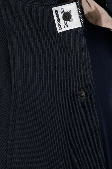 Bomberjakke ADER ERROR Navy Blue Wool Bomber Jacket Sort | BN01SSJK0810, 6