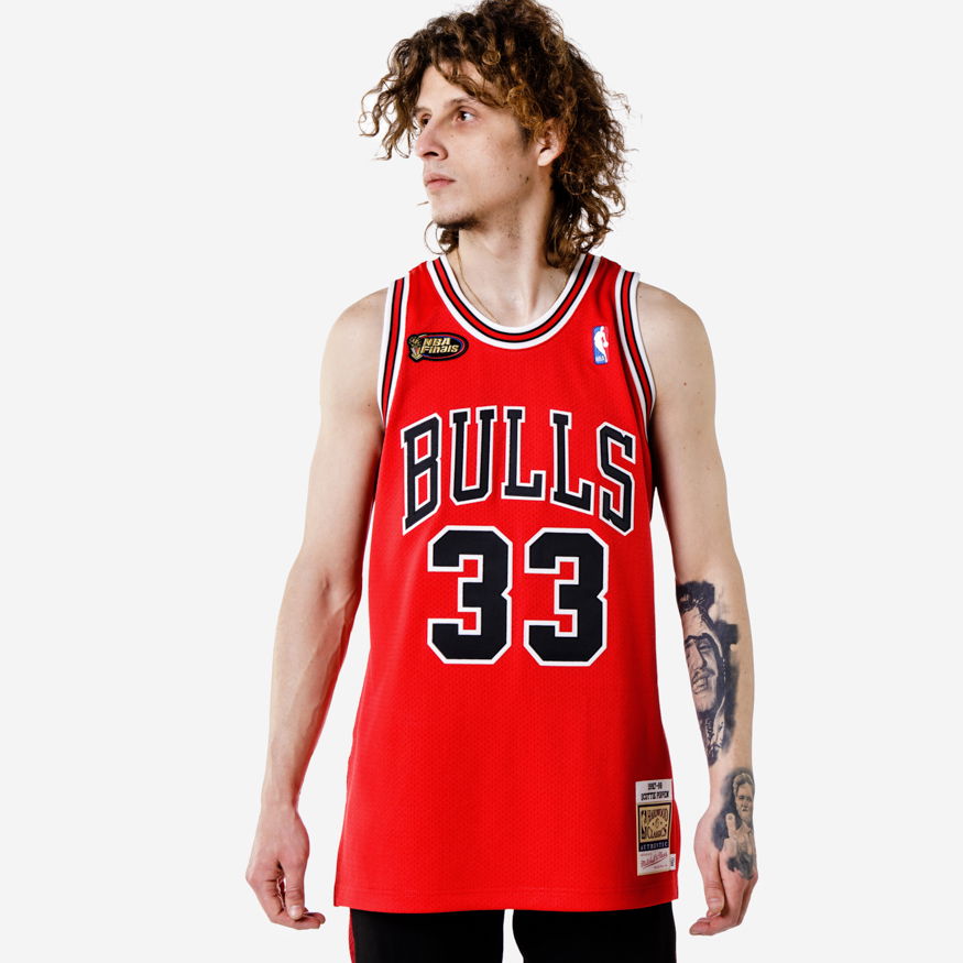 Jersey Mitchell & Ness Authentic Jersey Chicago Bulls Rød | AJY4GS18079-CBUSCAR97SPI, 0