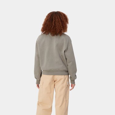 Sweater Carhartt WIP Class of 89 Crewneck Grå | I033236_23R_GD, 2