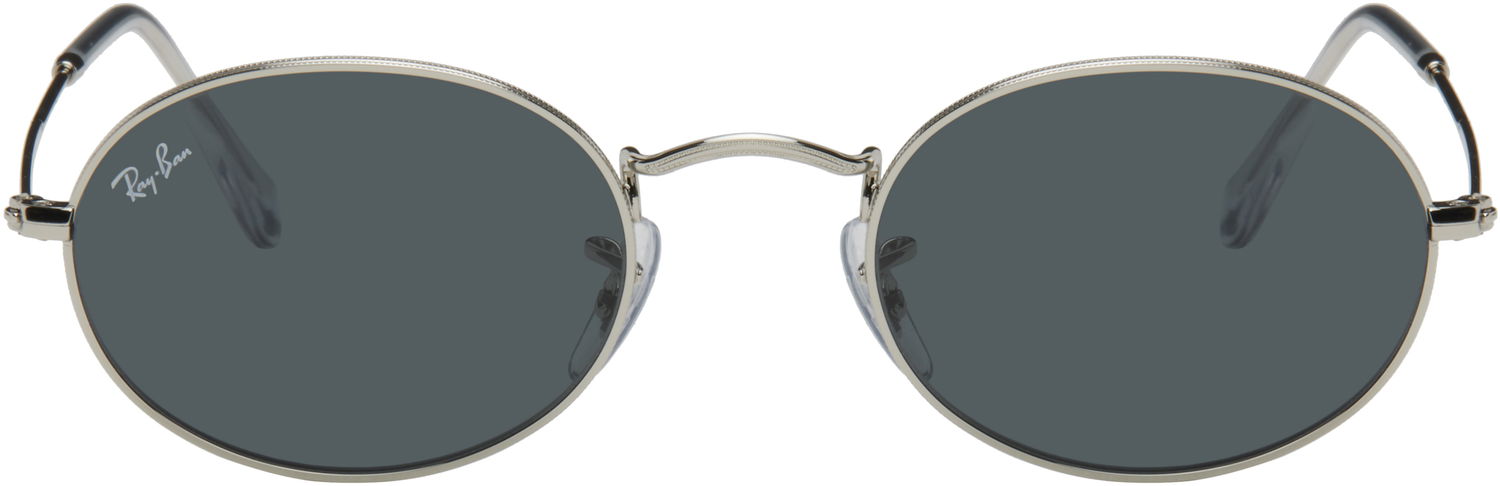 Solbriller Ray-Ban Ray-Ban Oval Metal Sunglasses Metalisk | 0RB3547 003/R551 8056597663137, 0
