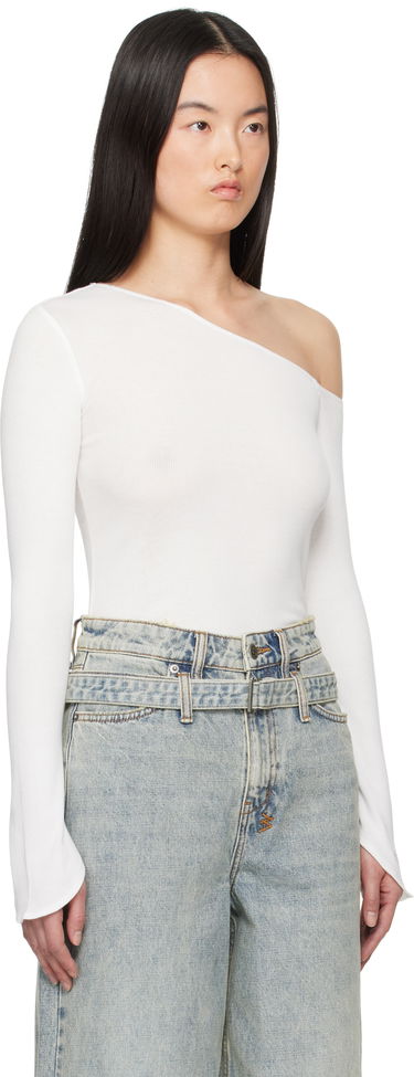 Krop Ksubi Ksubi Blessings Love Sleeve Top Hvid | WSP25FT015, 1