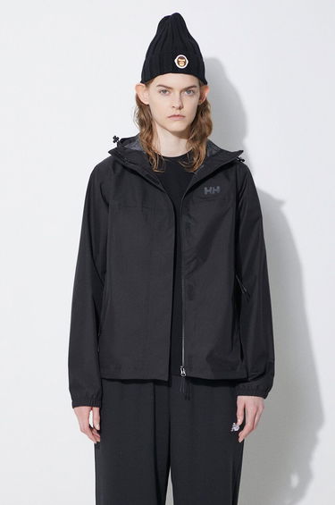 Regnfrakke Helly Hansen Vancouver Rain Jacket Sort | 53587., 0