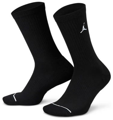 Sokker Jordan Everyday Crew Socks 3-pack Sort | dx9632-010, 0