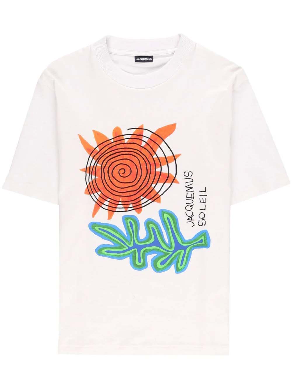 T-shirt Jacquemus Le T-Shirt Soalheiro Hvid | 235JS119-2306 1DV, 0
