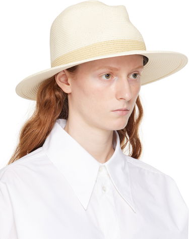 Hat rag & bone rag & bone City Straw Hat Beige | WJW23P1008RZ08, 1