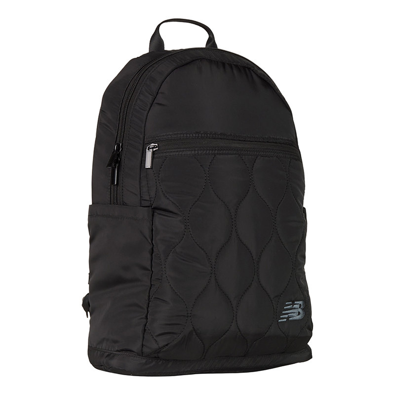 Rygsæk New Balance Quilted Backpack Sort | Ruksak New Balance LAB23176BK – černé, 0