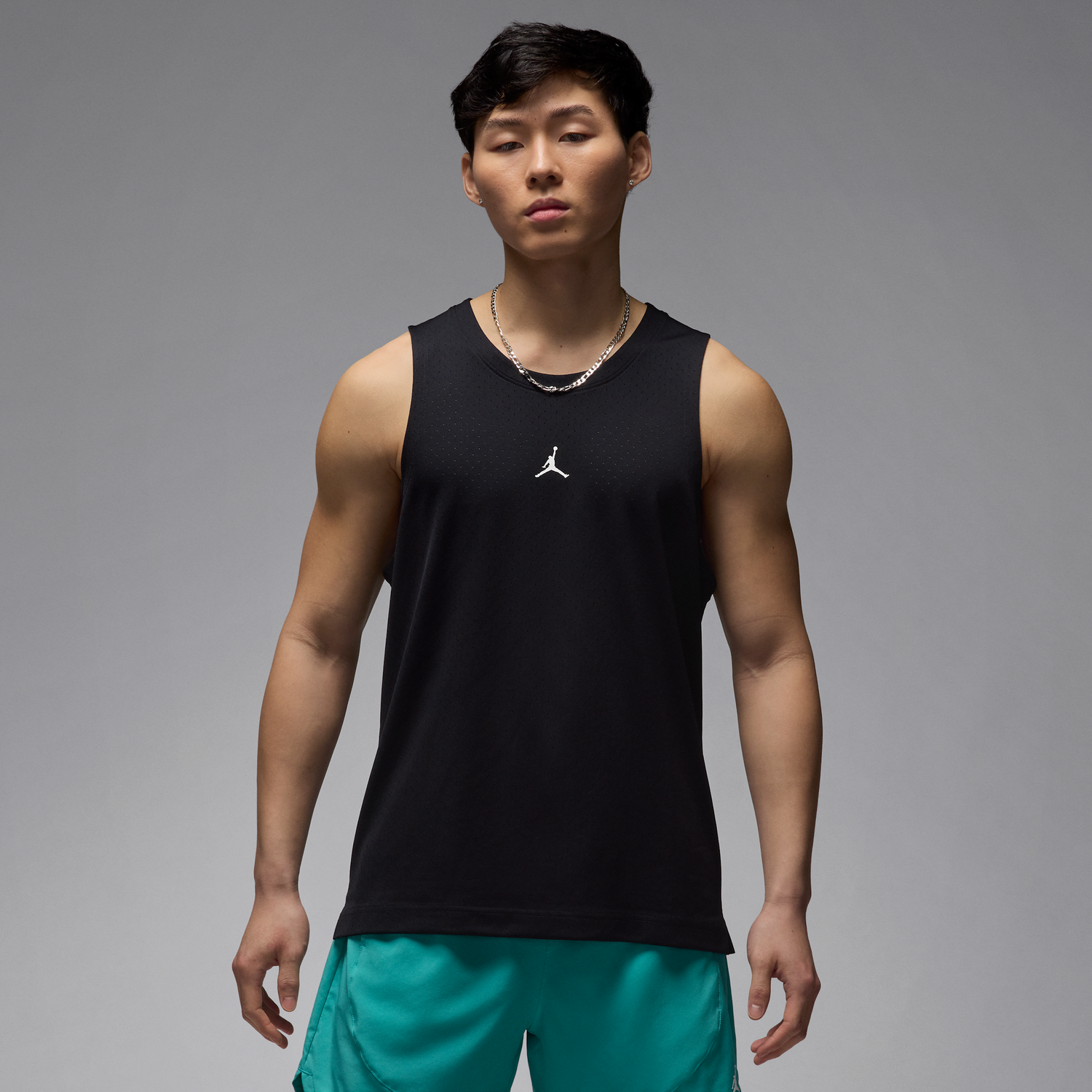 Tanktop Jordan Jordan Sport Dri-FIT Mesh Tank Sort | HF9949-010, 0