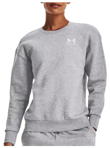 Sweatshirt Under Armour Essential Crewneck Grå | 1373032-011