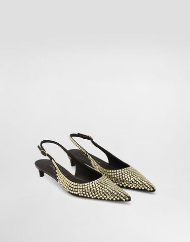 Sneakers og sko Dolce & Gabbana Calfskin Slingbacks Flerfarvet | CG0826A6A028E831, 1